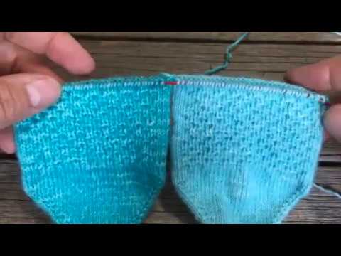 Scatterby Socks TAAT Toe Up Part 2  -  The Foot