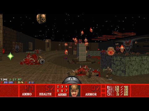 Hell Revealed: Map 30 (Hell Revealed) UV-Fast [TAS] in 1:46