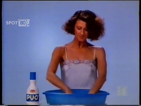 NELSEN PUO' CANDEGGINA CON ANGELA FINOCCHIARO (1985) Spot Anni 80