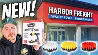 NEW at HARBOR FREIGHT! Detailing Drill Brush Set Review and Comparison