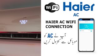 How to Connect Haier DC Inverter AC wifi with Mobi