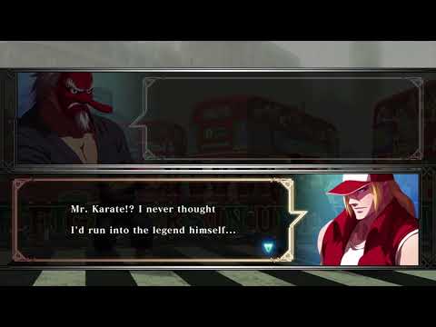 King of Fighters XIII - Mr. Karate vs Terry (Arcade Intro)