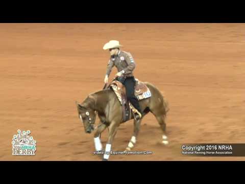 Xtra Voodoo Step ridden by Trevor Elliott Dare  - 2016 NRHA Derby (Open Derby, Sec. 1)