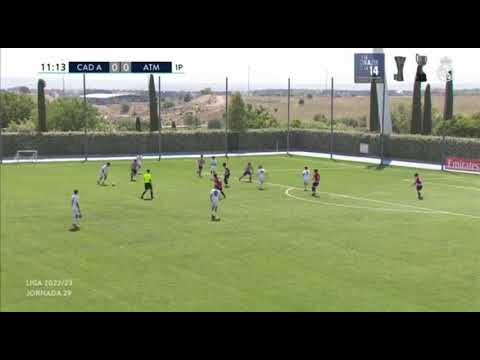 Narración: Miguel Aprile | Real Madrid Cadete A-Atlético de Madrid | Golazooooo de Marcos Viega
