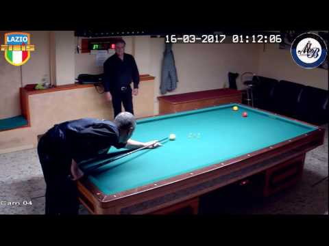 De Franceschi vs Milucci - Gara Interregionale 1/2/3 Cat. CSB Martino's Billiards (LT) 14/18Mar2017