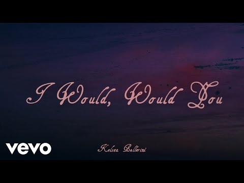 Video thumbnail for I Would, Would You