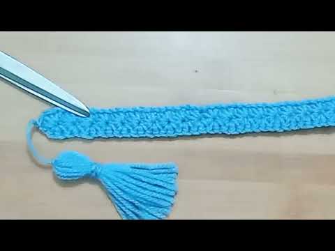 How to Crochet the simply Daisy Bookmark pattern