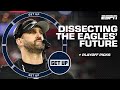 SOMETHING'S NOT RIGHT! ? What is Nick Sirianni's future with the Eagles? + Playoff previews | Get Up