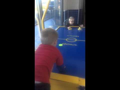 McDonald's air hockey