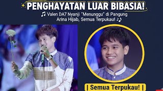 Download lagu PENGHAYATAN LUAR BIASA! Valen DA7 Nyanyi 'Menunggu' di Panggung Arina Hijab, Semua Terpukau! mp3