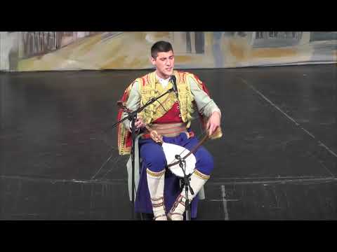 Pobednik 44  Festivala srpskih guslara MAKSIM VOJVODIĆ