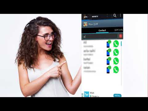 Carte SIM gestionnaire détails Information Sim Video