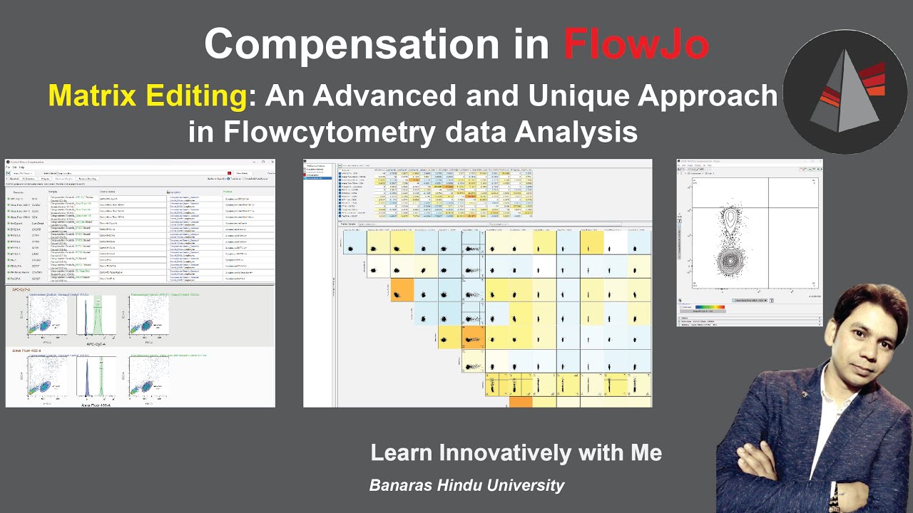 Compensation in FlowJo. Matrix Editing: An Advanced & Unique Approach in Flowcytometry data Analysis