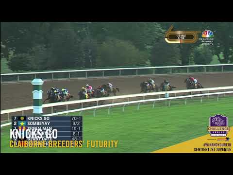 2018 Claiborne Breeders' Futurity -  Knicks Go