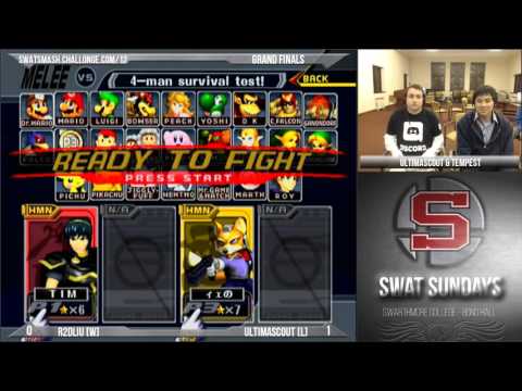 Swat Sundays #12: R2DLiu (Marth, Falcon) vs Ultimascout (Fox, Sheik) - Grand Finals