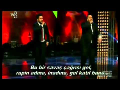 Burak ve Erdal Toprak Kardeşler Yetenek Sizsiniz Türkiye Rap Performansı (08 02 2015)