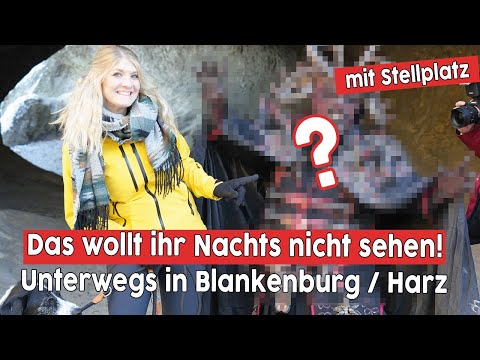 Harz-Tour🚐Unterwegs in Blankenburg 🏡 Schloss🏰Hamburger Wappen Teufelsmauer & Wohnmobil-Stellplatz
