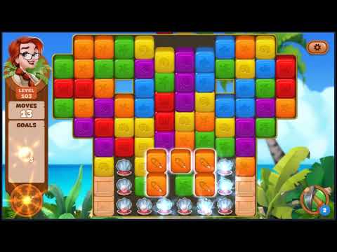 Lost Island Blast Adventure Level 103 - NO BOOSTERS 🏝️ | SKILLGAMING ✔️