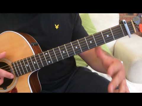 The Lightning Seeds-Three Lions-Acoustic Guitar Lesson.
