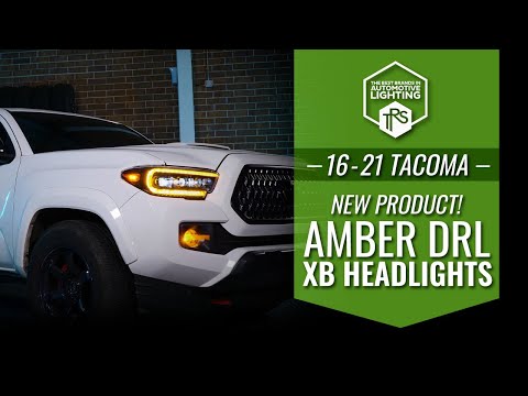 All NEW AMBER HEADLIGHTS FOR THE 16+ TOYOTA TACOMA - Morimoto Lighting