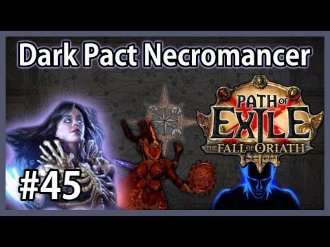 Unprepared (How not to run Atziri) - Dark Pact Necromancer #45 - Path of Exile 3.0 Harbinger League