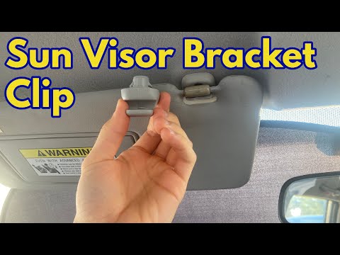 Sun Visor Clip Bracket Replacement Honda