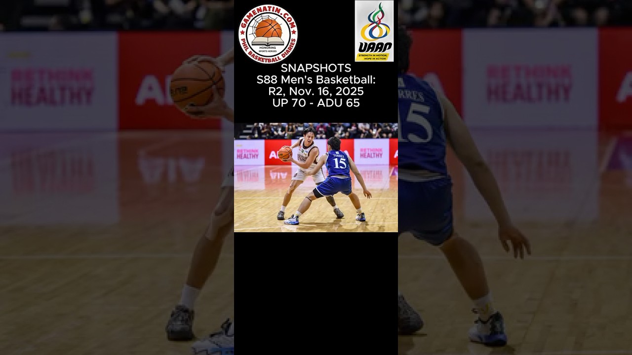 Snapshots: Men's Basketball - UP 70 - Adamson 65