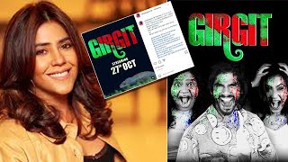 Ekta Kapoor Excited For Upcoming Web Series 'Girgit'