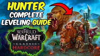 COMPLETE BEGINNER’s Leveling Guide to Hardcore Hunter 🏹 (Races / Rotation / Gear / Pets❗)