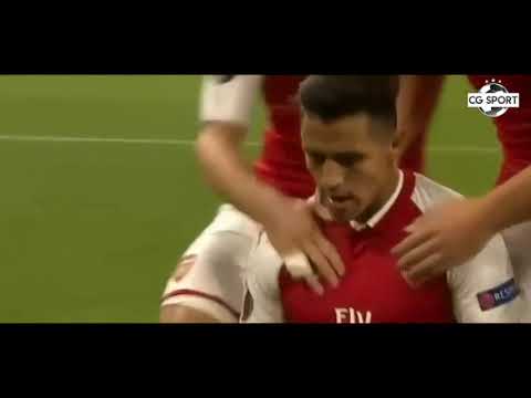Europa League 17/18 Arsenal vs FC Cologne - All Arsenal Goals (3-1)