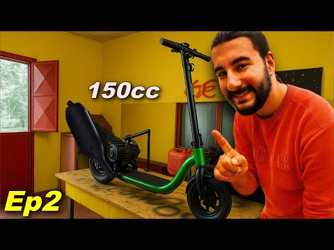 I'm almost FINISHED with my 150cc SCOOTER, but the first problems are starting!