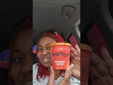 PROOF Ice Cream! 🍦What did I just eat?? Food review!!