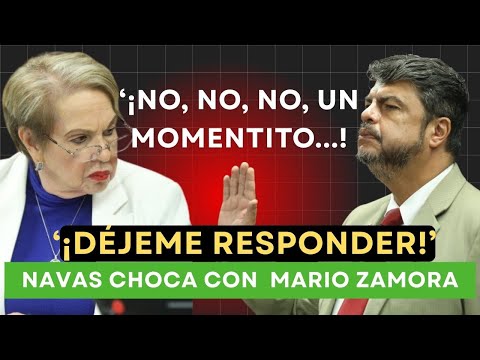 Gloria Navas clashes with Mario Zamora over reservists