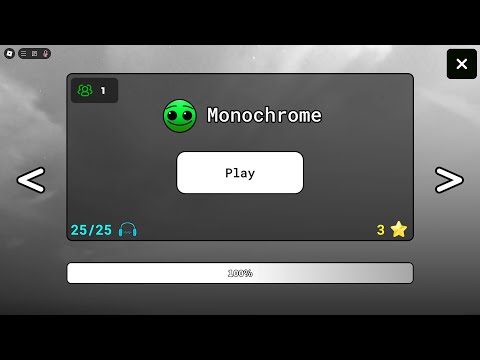 Monochrome 100% Complete - Beat Bounce | Roblox Gameplay