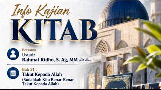 Download lagu 🎥 LIVE Kitab At-Tauhid : Takut Kepada Allah (Bagian 2) | Ustadz Rahmat Ridho, S.Ag, MM mp3
