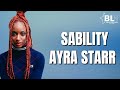 Ayra Starr Sability (Lyrics) pele o, sabi o