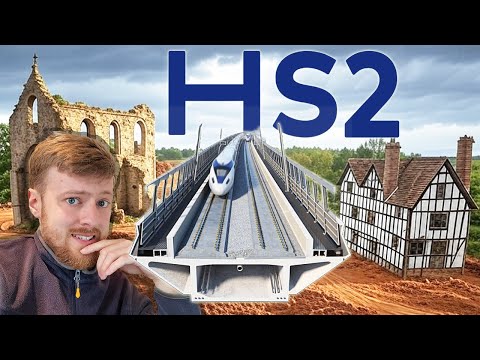 What's been DESTROYED by HS2 in the English Countryside?