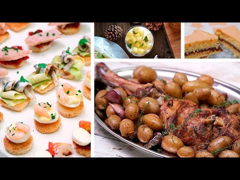 UN MENÚ DE NAVIDAD PARA ENAMORAR | Aperitivos, plato principal, postre y café