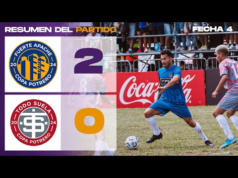 FUERTE APACHE vs TODO SUELA 2-0 | RESUMEN COPA POTRERO FASE DE GRUPO FECHA 4