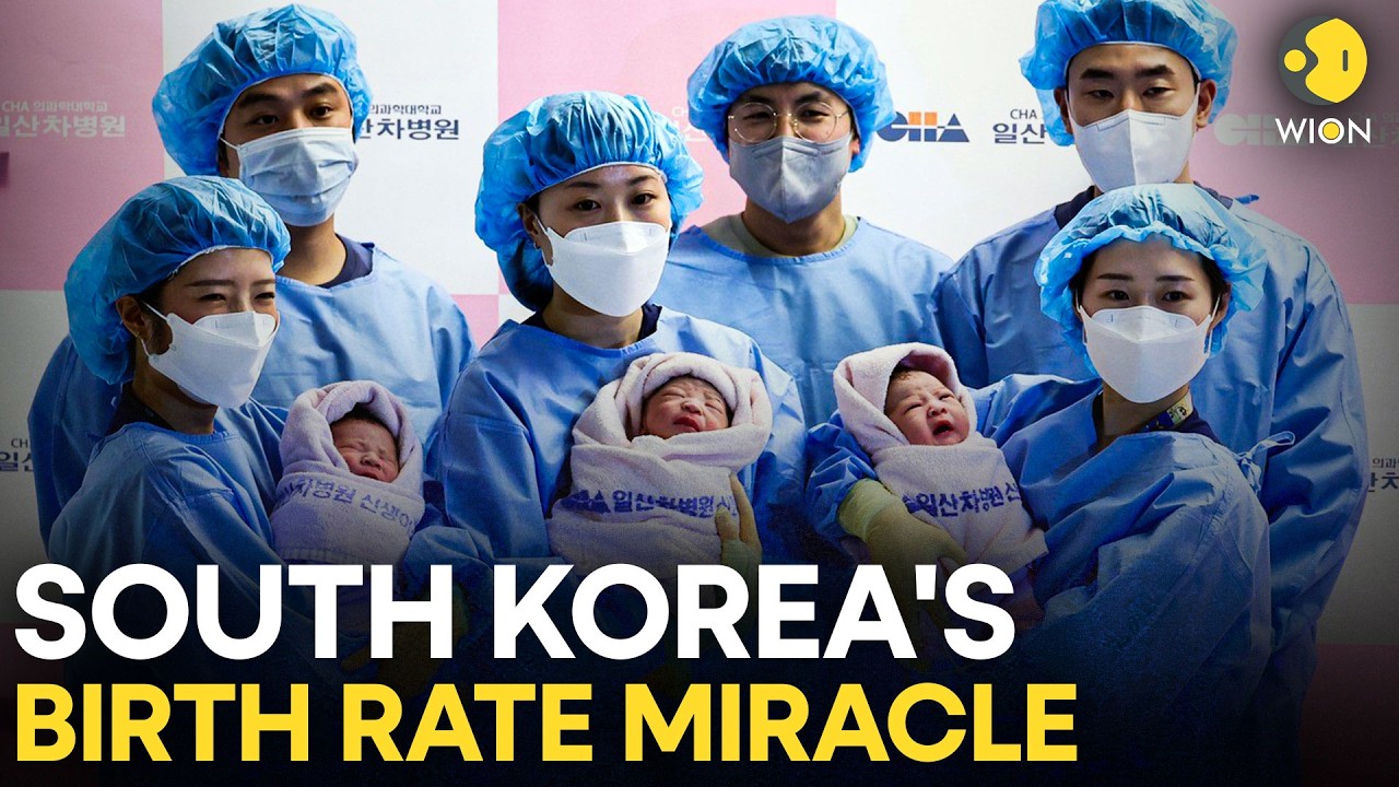 Is This The End of Korea's Baby Crisis? Births CLIMB First Time 2016! | WION Originals