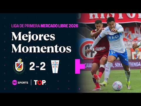 Compacto TOP | 🔴⚪ D. La Serena 2 - 2 ⚪🔵 U. Católica | Liga de Primera Mercado Libre 2026 - Fecha 1