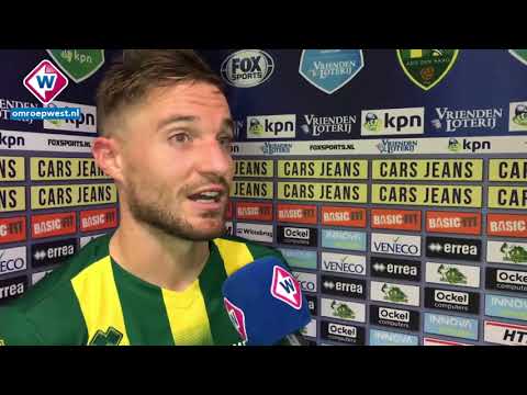 Reactie Aaron Meijers na ADO Den Haag - Sparta Rotterdam