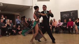 Gonzalo Angeles y Natalia Peña in Ay Aurora all'Elisarion-Minusio-Svizzera