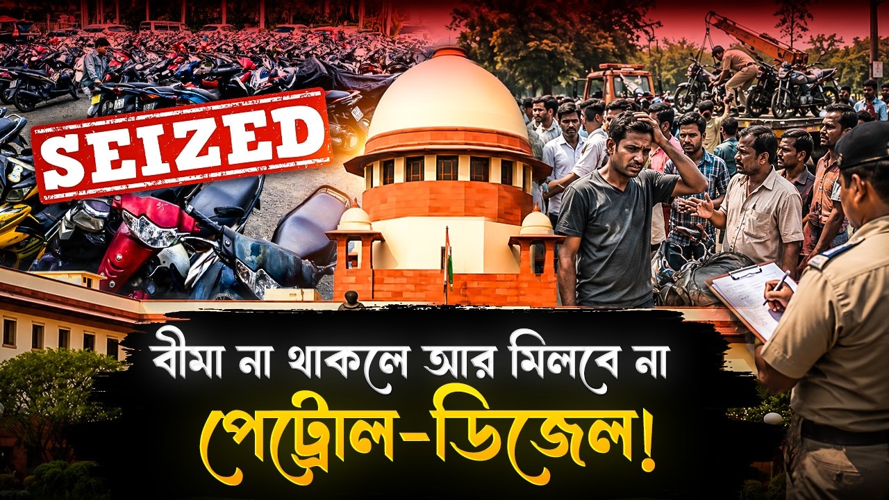 বীমা না থাকলে মিলবে না পেট্রোল-ডিজেল, জানাল সুপ্রিম কোর্ট! | Supreme Court About Vehicle Insurance
