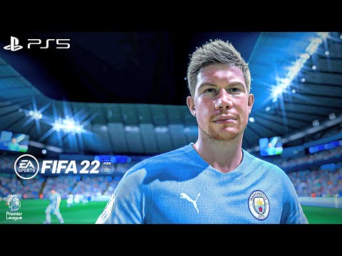 FIFA 22 - Man City vs. Liverpool - Premier League Full Match at Etihad Stadium PS5 Gameplay | 4K