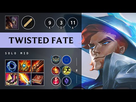 Twisted Fate Mid vs Annie - EUW Challenger Patch 25.17