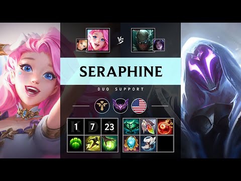 Seraphine Support vs Pyke - NA Master Patch 25.16