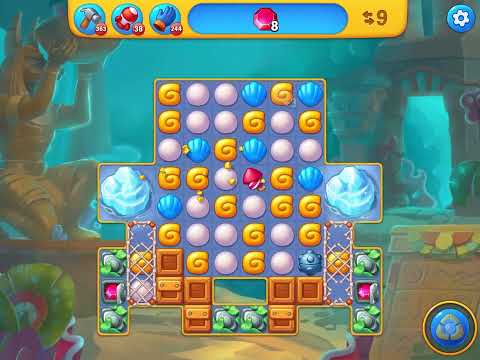 Fishdom level 5867 no boosters フィッシュダム ノーマル [Friend's]