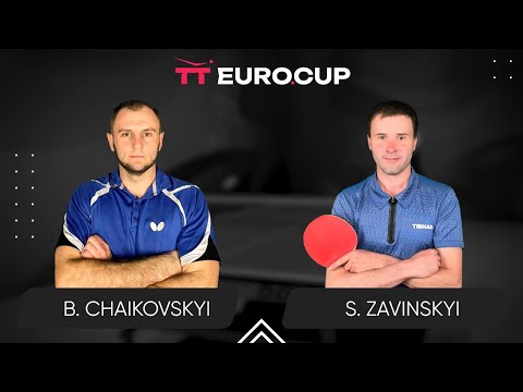 12:50 Bohdan Chaikovskyi - Serhii Zavinskyi 22.07.2024 TT Euro.Cup Ukraine Professional. TABLE 3