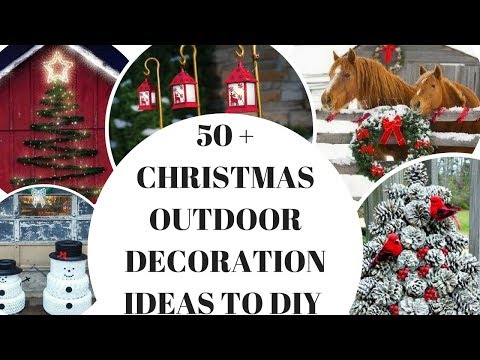 50 Christmas Outdoor Decorations Ideas Easy To DIY